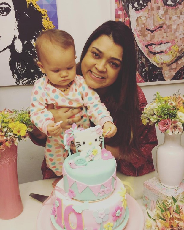 Preta Gil comemora dez meses da netinha (Foto: Reprodução/Instagram)
