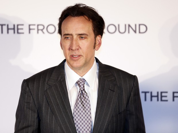 Nicolas Cage em première de filme em Londres, na Inglaterra (Foto: Stefan Wermuth/ Reuters)