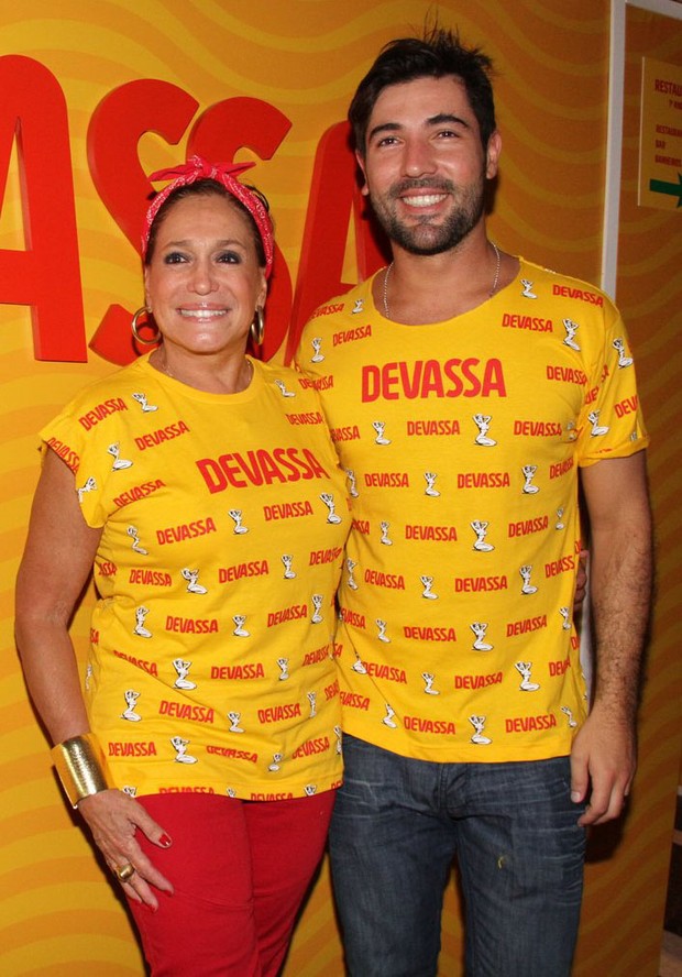 Susana Vieira e Sandro Pedroso (Foto: Cleomir Tavares / Divulgação)
