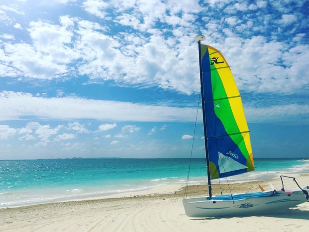 Fernanda Vasconcellos posta foto no Caribe (Foto: Reprodução / Instagram)