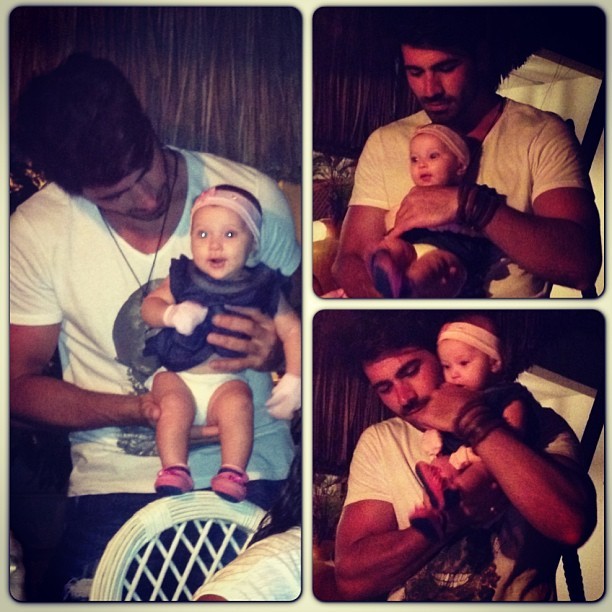 Ex-BBB Rodrigão treina para ser pai (Foto: Instagram)