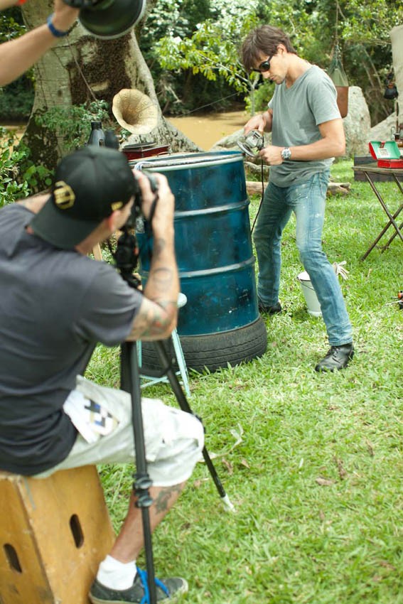 Making of de Fabio Delai na campanha da HStern (Foto: HStern/ divulgação)