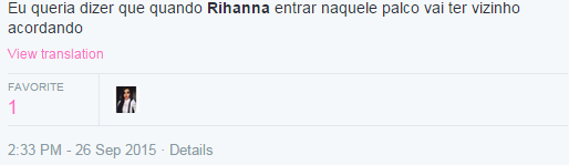 Rihanna no Twitter (Foto: Reprodução/ Twitter)