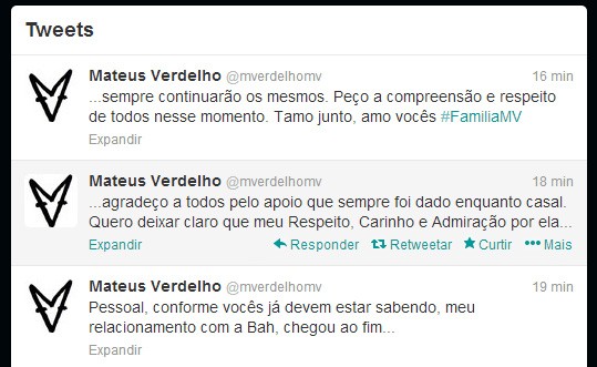 Mateus Verdelho (Foto: Twitter / Reprodução)