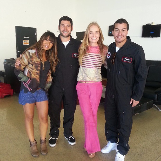 Daniele Suzuki, Dudu Azevedo, Angélica e Thiago Martins em Las Vegas nos EUA (Foto: Instagram/ Reprodução)