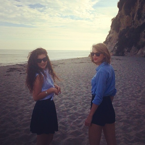 Lorde e Taylor Swift (Foto: Reprodução / Instagram)