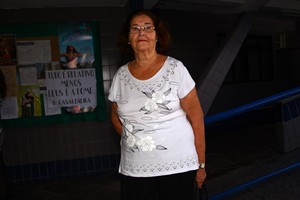 Maria de Lourdes, comadre de Sônia Abrão (Foto: Iwi Onodera / EGO)