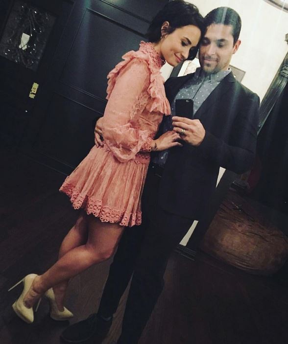 Demi Lovato e Wilmer Valderrama (Foto: Reprodução/Instagram)