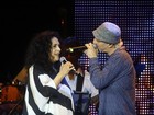 Gal Costa canta com Zeca Baleiro na turnê do Prêmio da Música Brasileira
