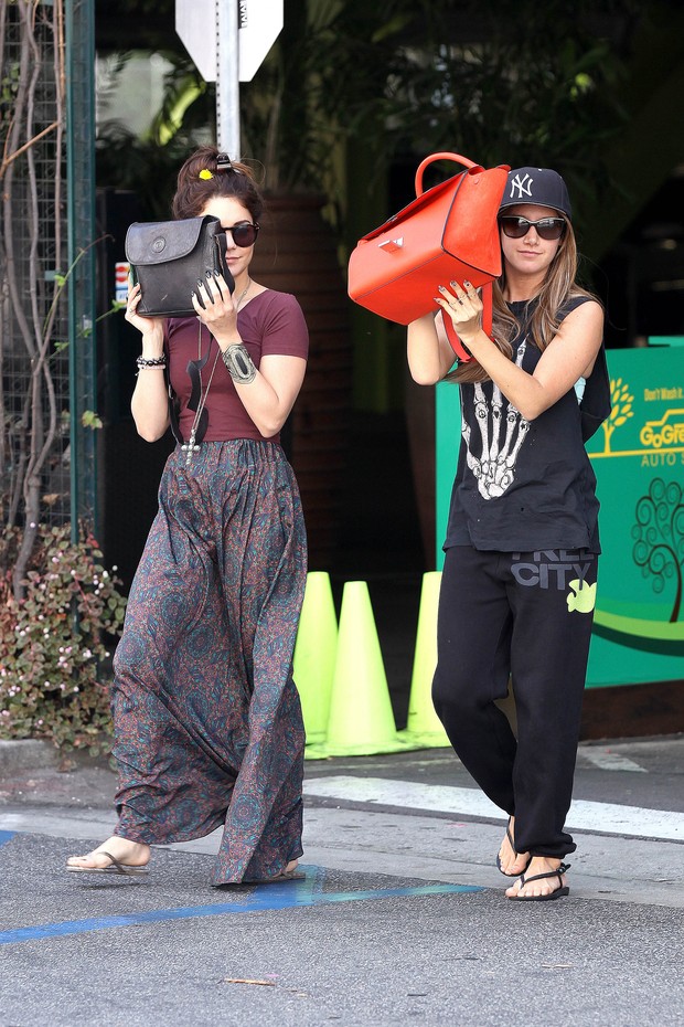 Vanessa Hudgens e Ashley Tisdale  (Foto: Grosby Group/ Agência)