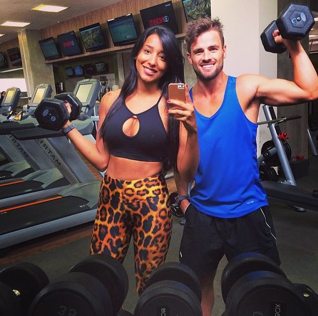 Talita Araújop e Rafel Licks (Foto: Instagram/Reprodução)