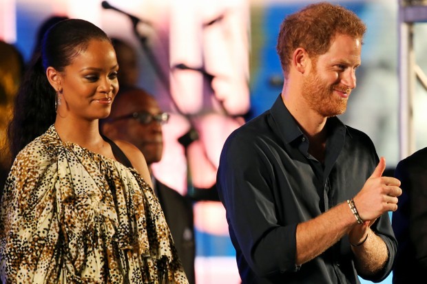 Rihanna e o príncipe Harry (Foto: REUTERS/Adrees Latif)