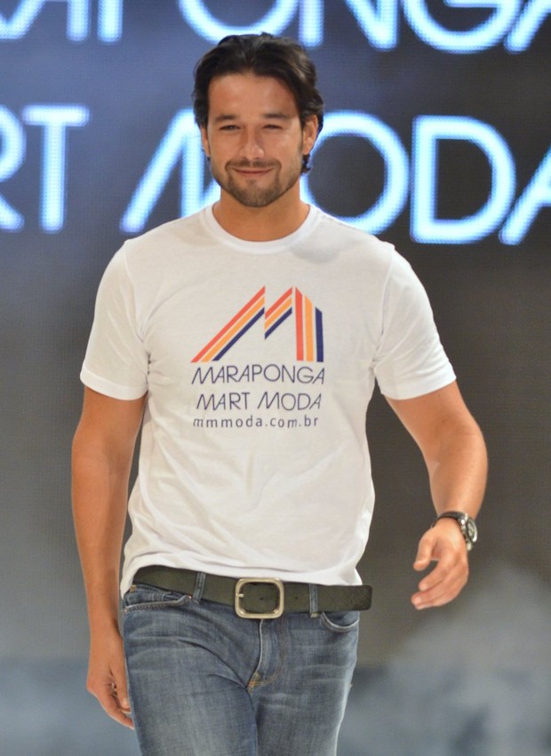 Sérgio Marone em evento de moda em Fortaleza (Foto: Leo Marinho/ Ag. News)