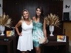 Andréia Sorvetão e ex-BBB Franciele participam de evento beneficente