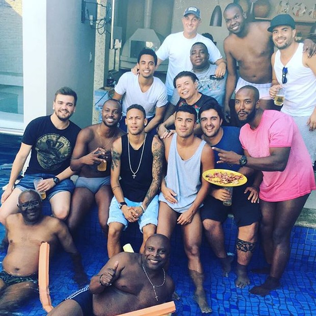 Thiaguinho e Neymar (Foto: Instagram / Reprodução)