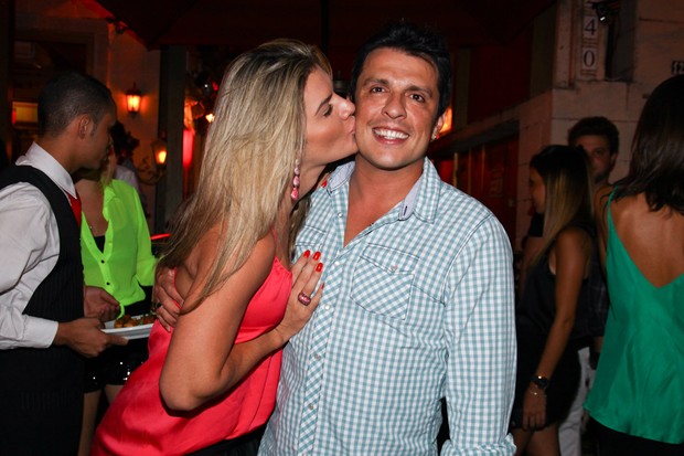 Mirella Santos com o marido Ceara (Foto: Manuela Scarpa/Foto Rio News)