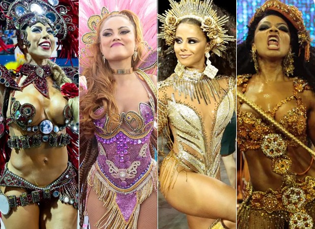 Quem foi a melhor rainha de bateria do Carnaval de SP? (Foto: Agnews/BrasilNews)