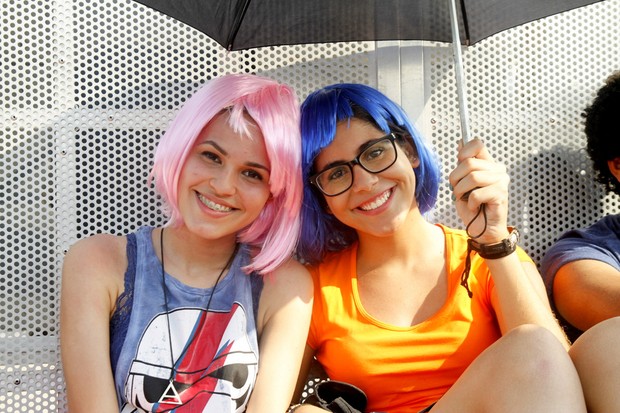 Fãs da Katy Perry (Foto: Anderson Barros/EGO)