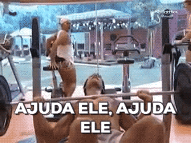 Eliéser paga mico no BBB 10 (Foto: Reprodução Globo)