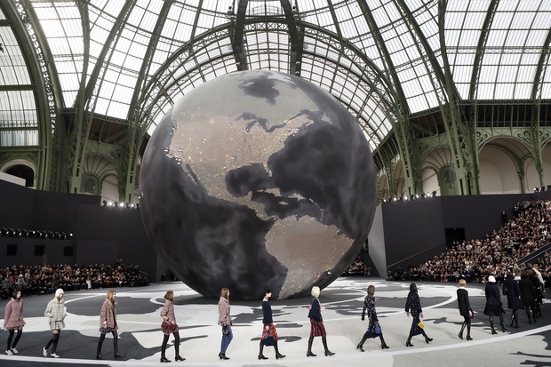 Desfile Chanel - Semana de Moda em Paris (Foto: AFP/Agência)