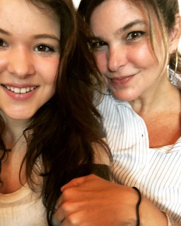 Cristiana Oliveira com a filha, Antônia (Foto: Instagram / Reprodução)