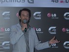 Rodrigo Santoro participa de evento de smartphone em São Paulo