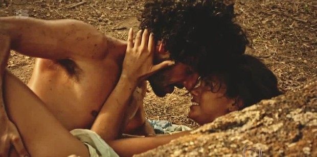 Rodrigo Santoro e Mariana Nery em cena da novela Velho Chico (Foto: Reprodução/Instagram)