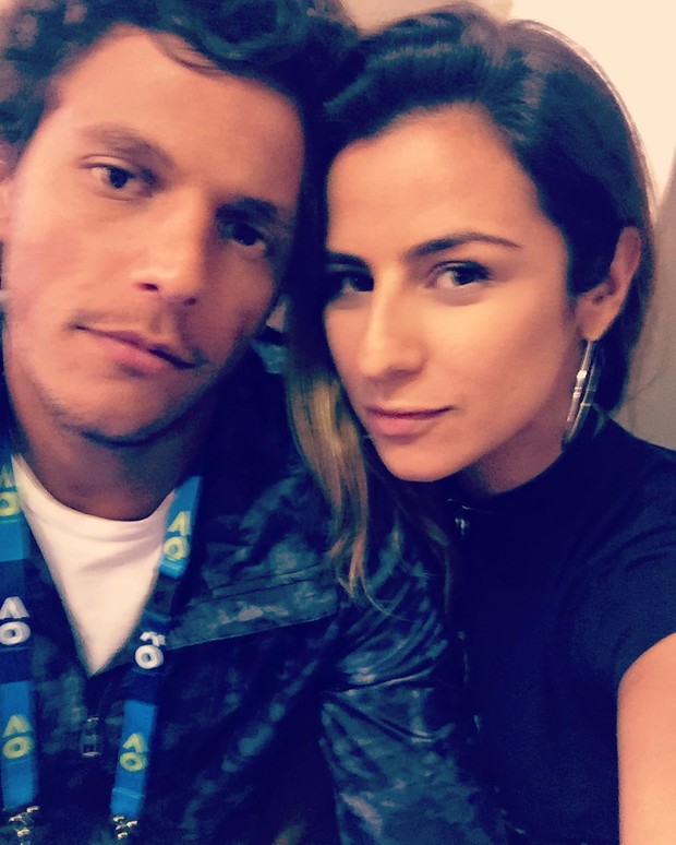 Paula Morais e o namorado, o tenista João Feijão Souza (Foto: Reprodução / Instagram)