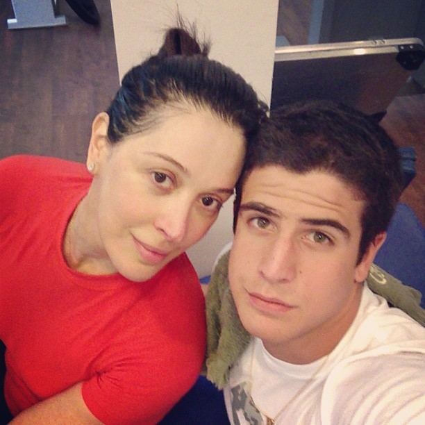 Claudia Raia e o filho Enzo (Foto: Instagram/Reprodução)