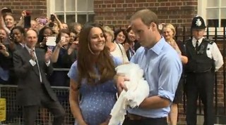 Kate Middleton sai do hospital (Foto: Reprodução/ thesun.co.uk)