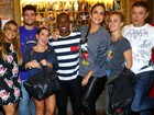 Ivete Sangalo, Anitta, Preta Gil e Carolina Dieckmann jantam no Rio
