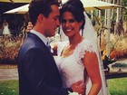 Rodrigo Andrade e Joyce Alvares se casam em São Paulo
