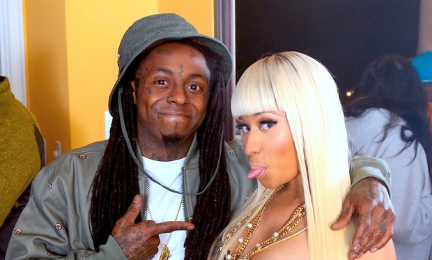 Lil Wayne e Nicki Minaj (Foto: Reprodução/Twitter)