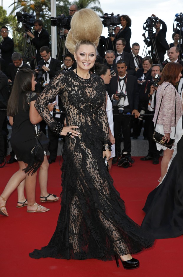 Elena Lenina no Festival de Cannes (Foto: Reuters)