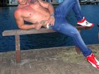 Cristiano, do 'BBB 4', exibe corpo sarado em campanha de grife GLS