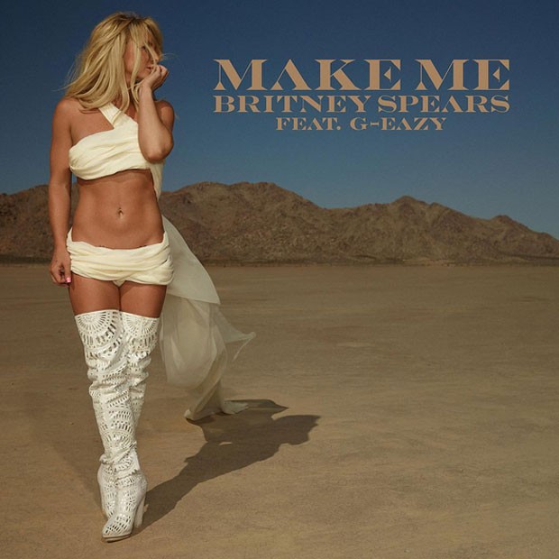 Britney Spears na capa do single ‘Make me’ (Foto: Instagram/ Reprodução)