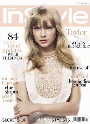 Taylor Swift na capa da revista InStyle (Foto: Reprodução)