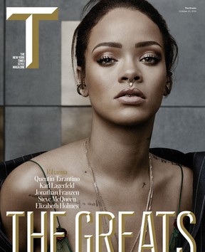 Rihanna na capa da The NYTimes Style Magazine (Foto: Reprodução/Instagram/Craig McDean )