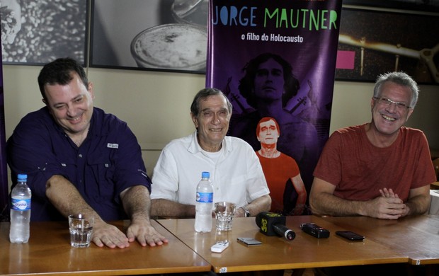 PEDRO BIAL participa de coletiva do filme" Jorge Mautner - O Filho do Holocausto" (Foto: Henrique Oliveira/Fotorio News)