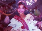 Gaby Amarantos posta foto dos tempos de criança vestida de 'caipira'