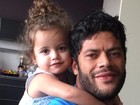 Hulk apresenta filha após ação de paternidade: 'Papai te ama'
