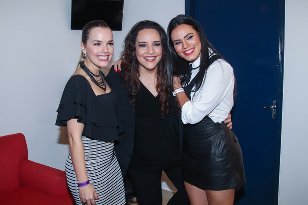 Thaeme, Ana Carolina e Letícia Lima (Foto: Manuela Scarpa/Brazil News)