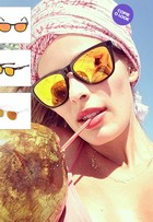 Inspire-se nos óculos escuros de 10 famosas estilosas para o verão