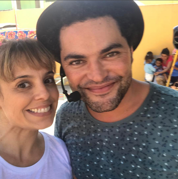 Lorena Duque e Bruno Conde do grupo Macaco Prego (Foto: Reprodução/Instagram)