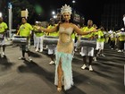 Musas do carnaval vão aos ensaios de suas escolas no Rio e em São Paulo