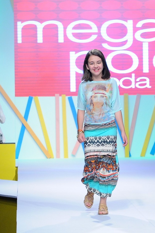 Klara Castanho no Mega Polo Moda 2014-SP (Foto: Francisco Cepeda / AgNews)