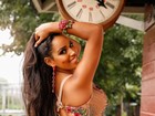 Katiely Kathissumi vai usar tapa-sexo no Sambódromo: 'Meu melhor corpo'