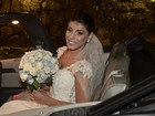 Veja fotos do casamento dos ex-BBBs Franciele Almeida e Diego Grossi 