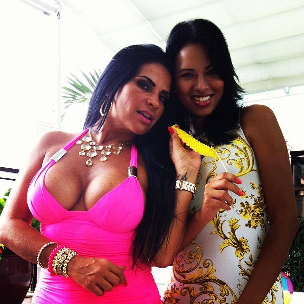 Solange Gomes e Ariadna (Foto: Reprodução/Instagram)