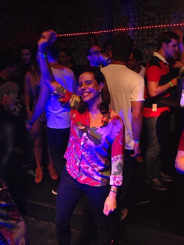 Narcisa Tamborindeguy na festa Wallpaper (Foto: Reprodução/ Instagram)